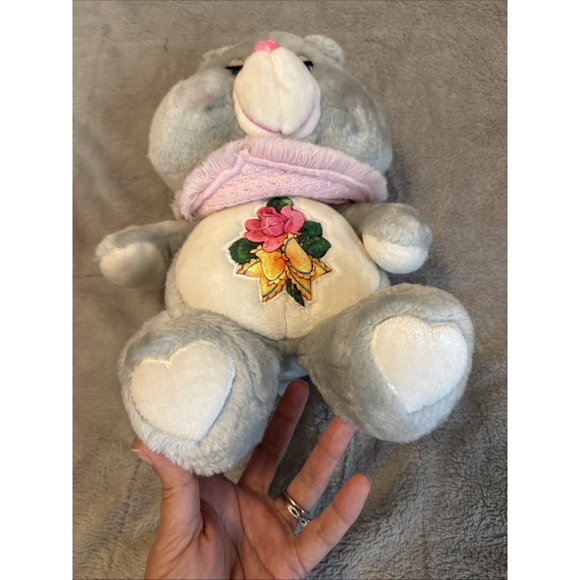 CARE BEARS Vintage 1983 Grams Bear Plush 61550 Kenner American Greetings 15 Inch - Picture 7 of 8